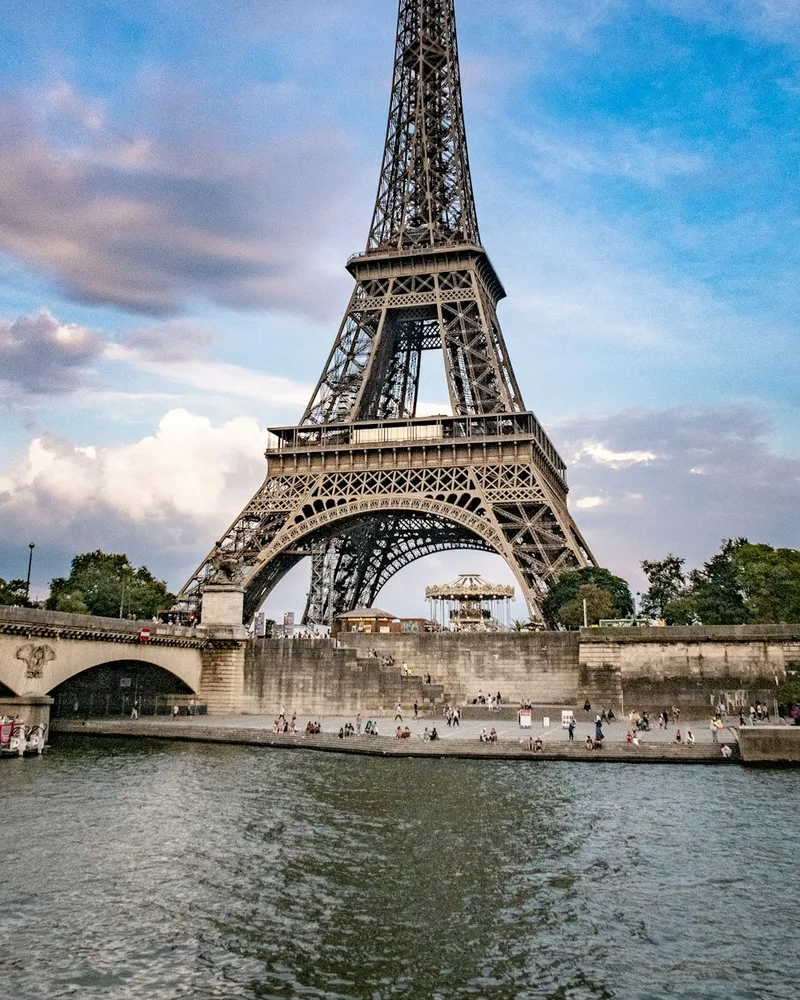 Paris from the water