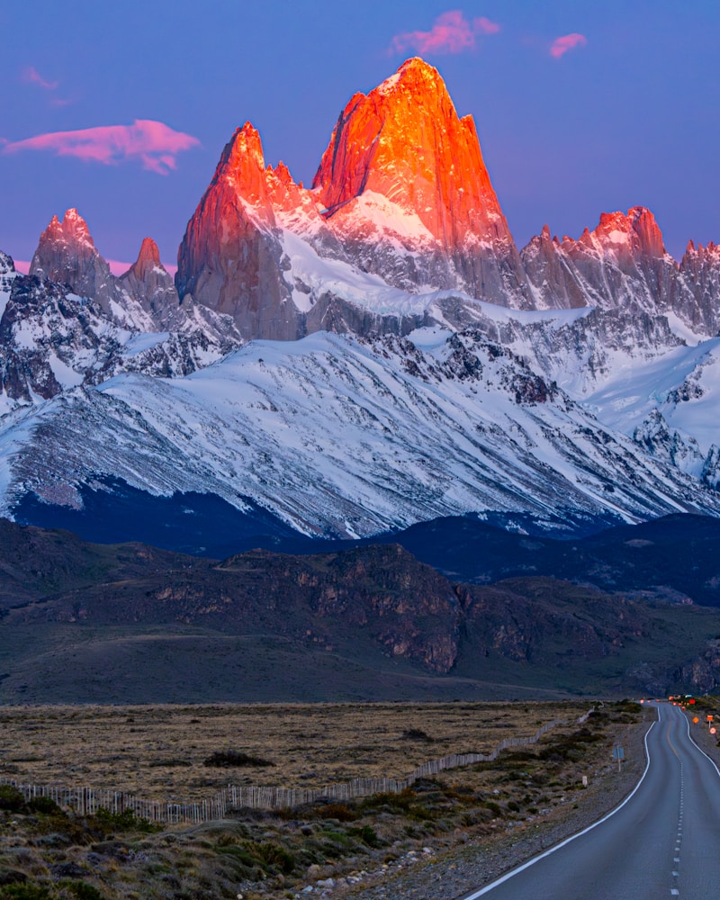 Fitz Roy at dawn, Argentina