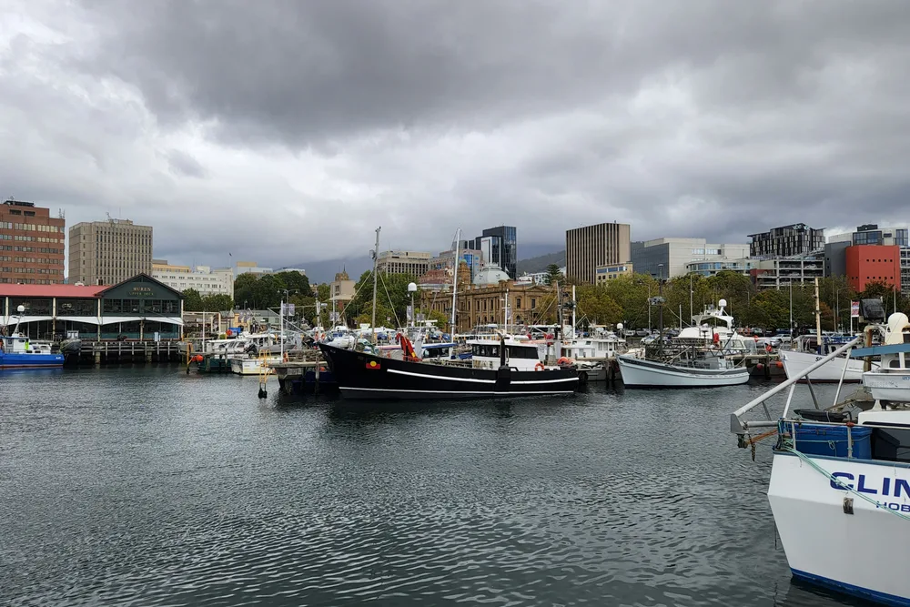 Hobart & the table