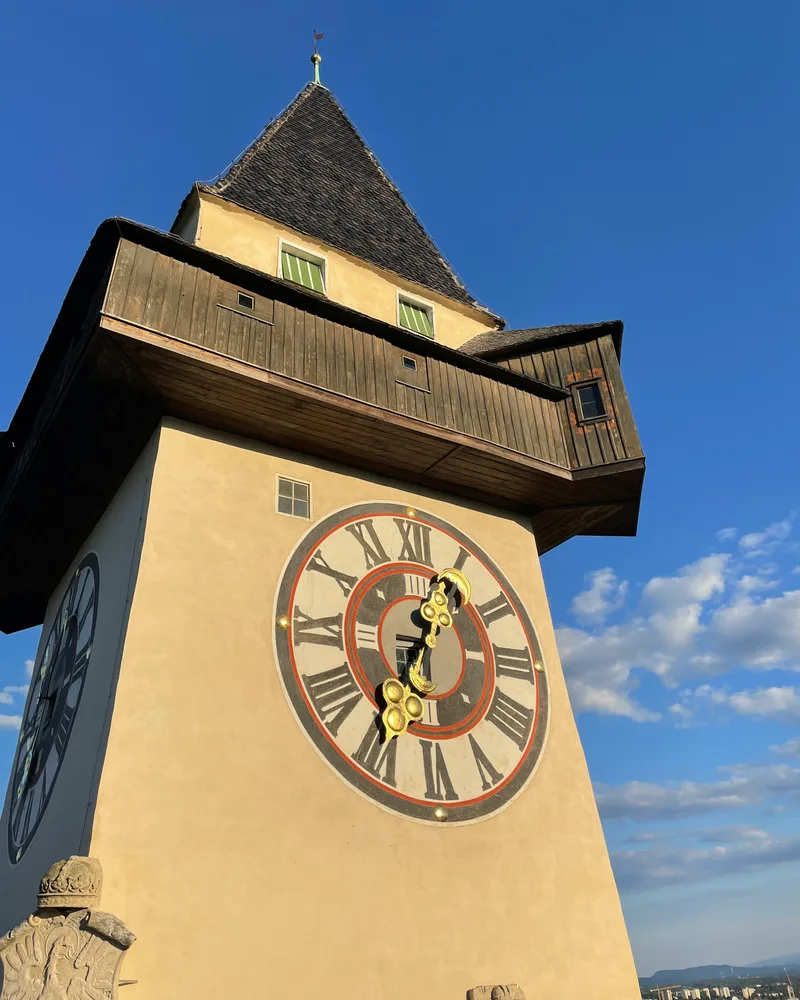 The Graz old town & clock tower, Austria