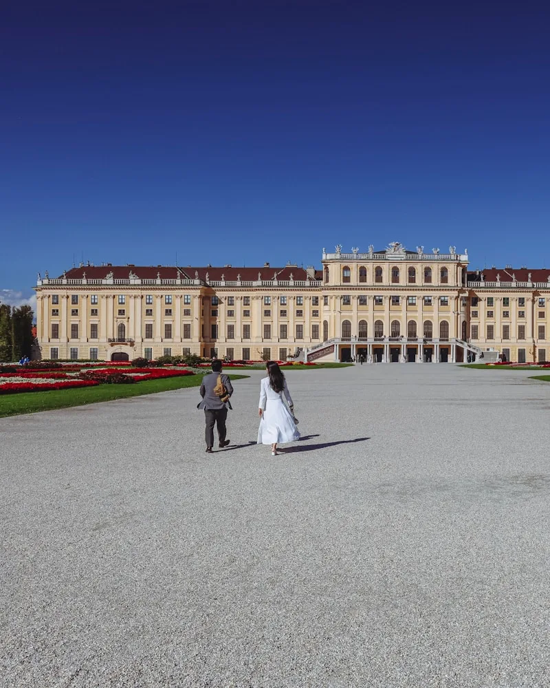 Schonbrunn Palace & gardens, Austria