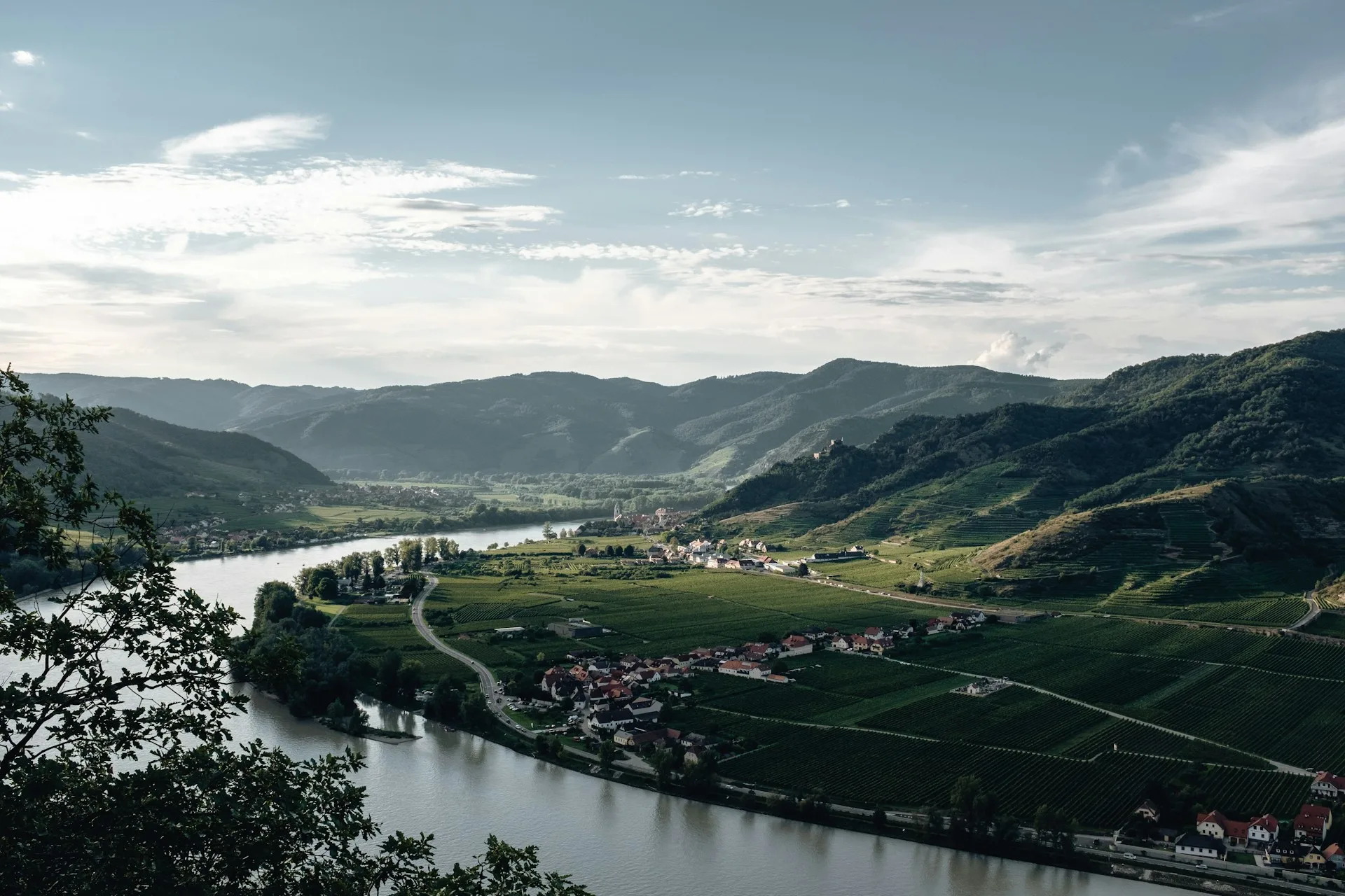 The Wachau Valley and the Danube