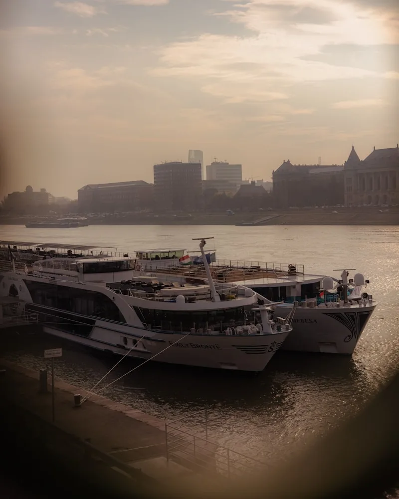 A riverboat on the Danube, Austria