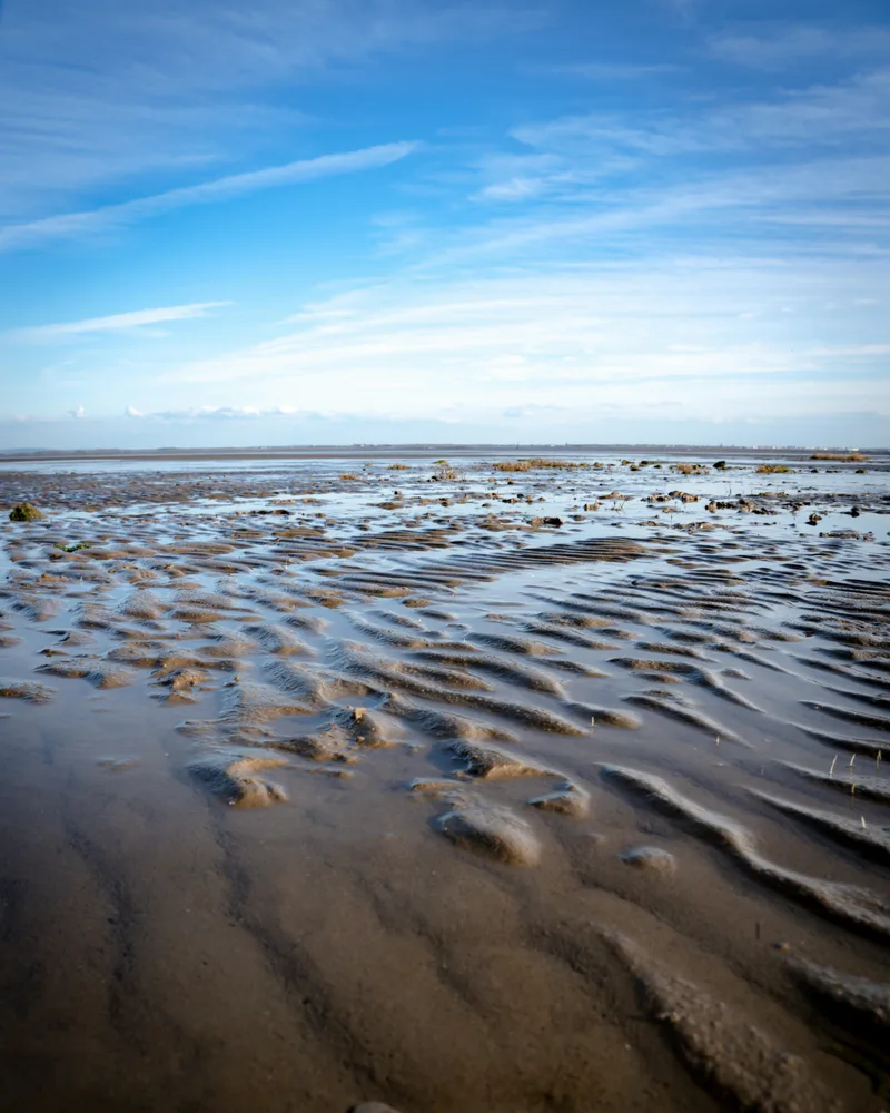 Gold Rock Beach at low tide, Bahamas
