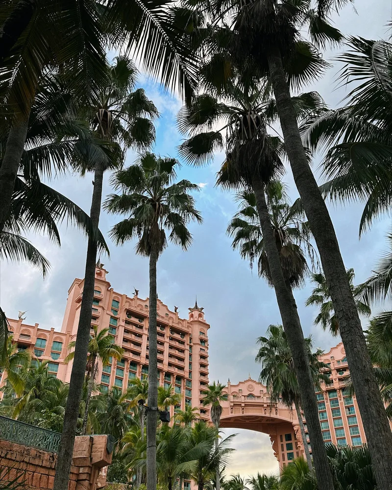 The towers of Atlantis, Bahamas