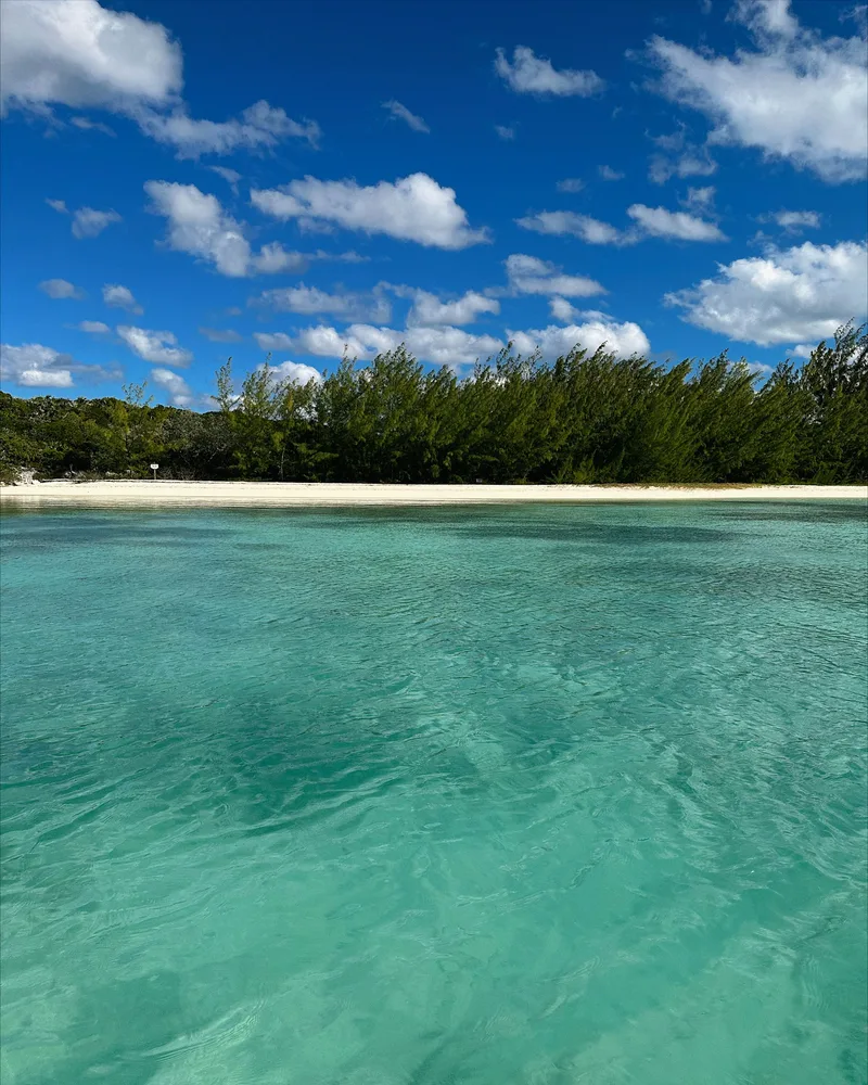 The turquoise water, Bahamas