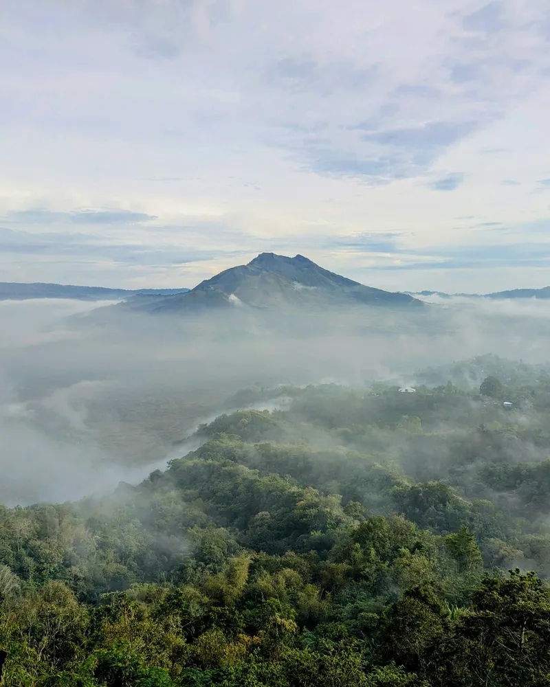 Sunrise from the summit, Bali