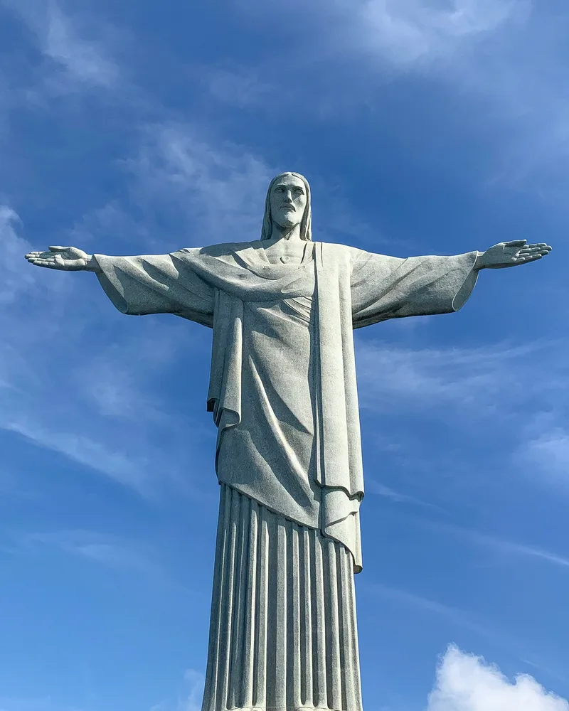 Christ the Redeemer over Rio, Brazil
