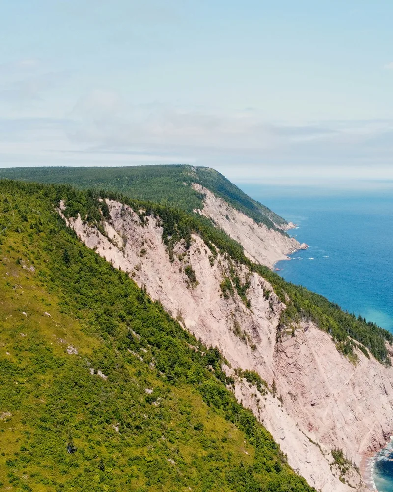 The Cabot Trail coastline, Canada
