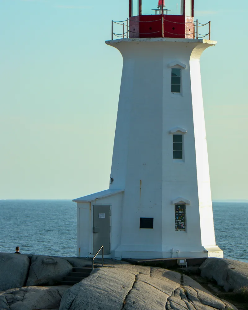 The Peggy's Cove lighthouse, Canada