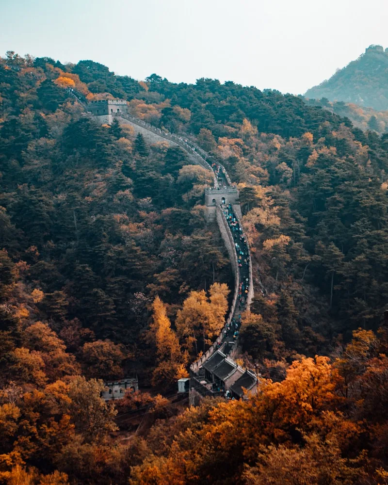 The mountains in autumn, China