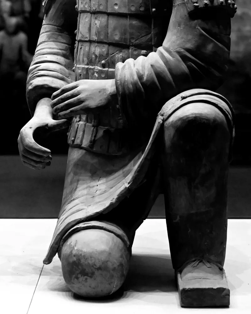 The individual faces & armor, China