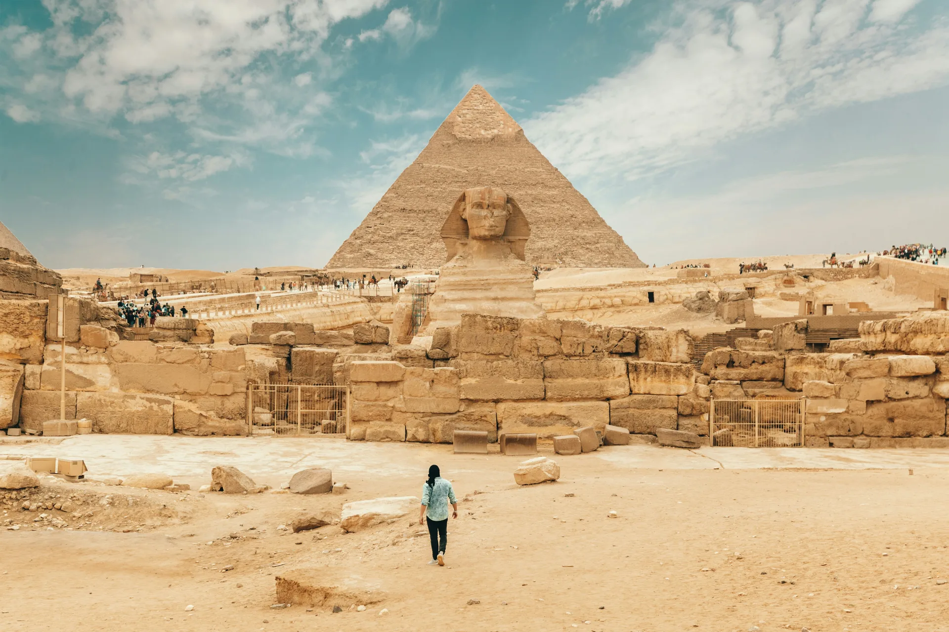 The Pyramids of Giza & the Sphinx