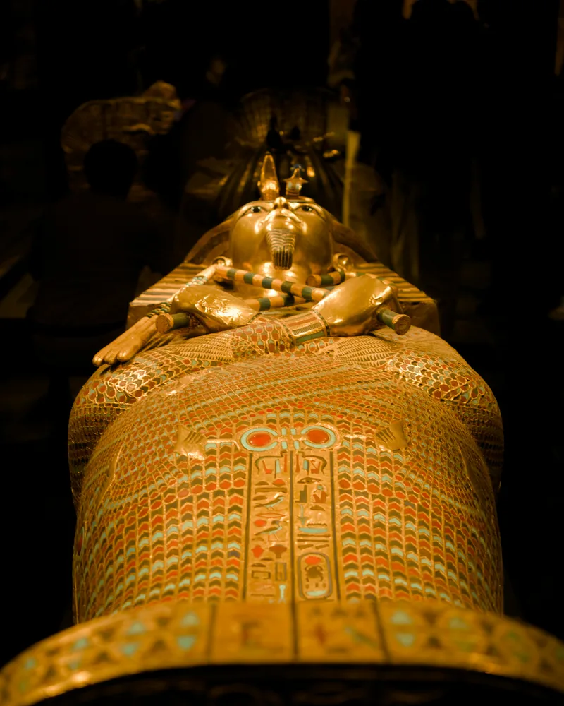The tomb of Tutankhamun, Egypt