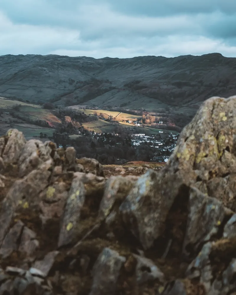 Scafell Pike & the fells, England