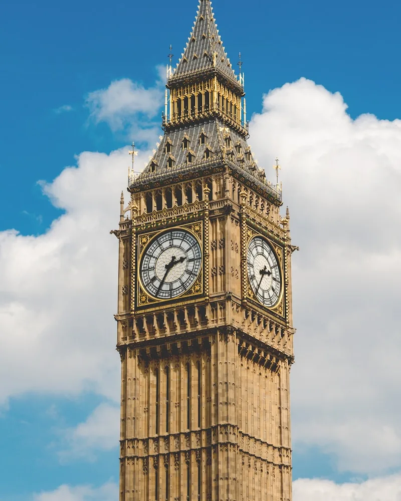 Westminster & Big Ben, England
