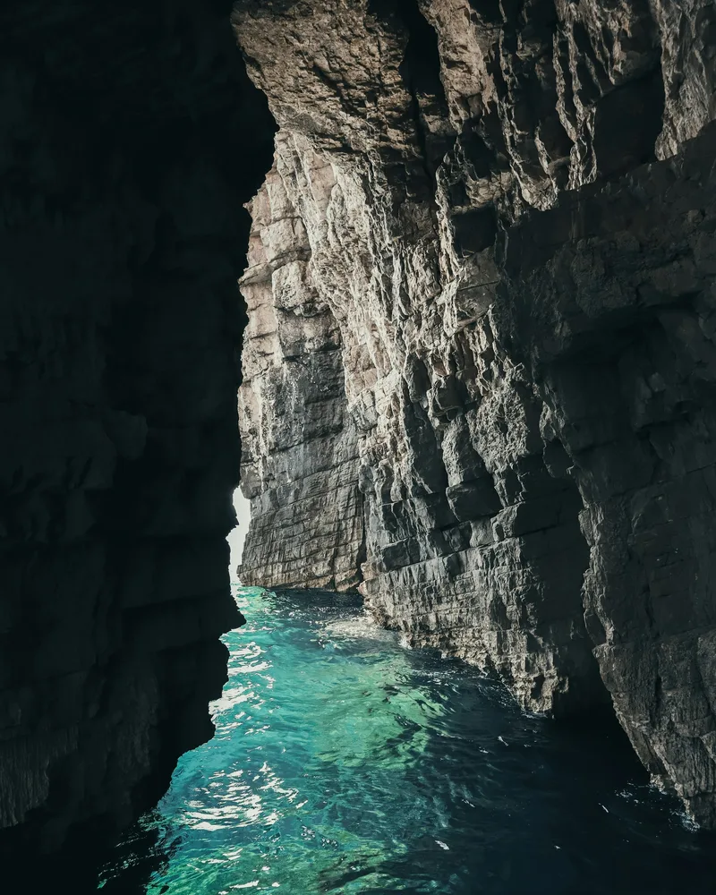 The Sawa-i-Lau caves, Fiji