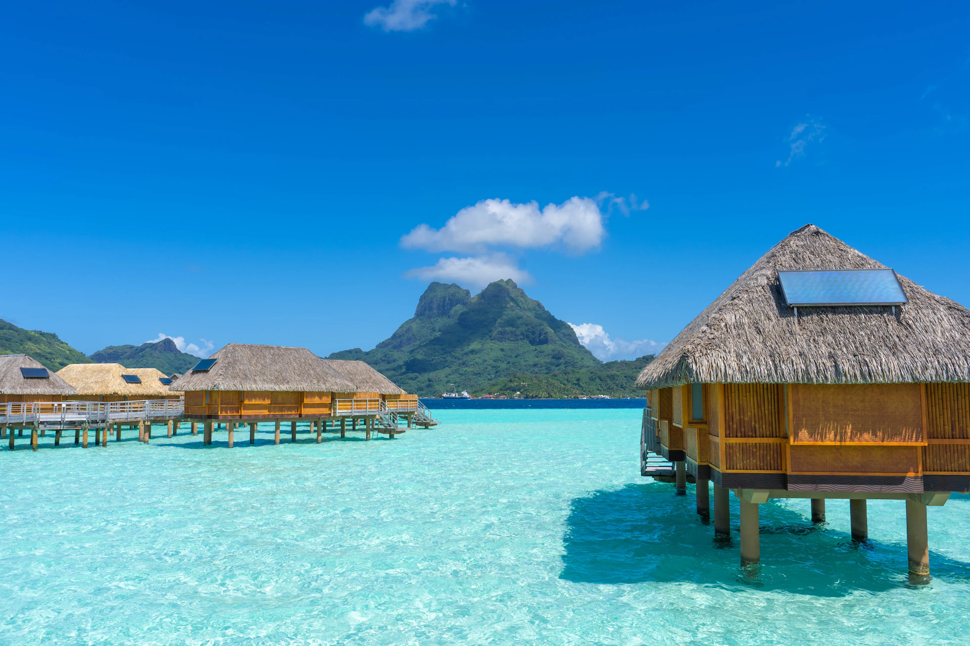 An Overwater Bungalow in Bora Bora