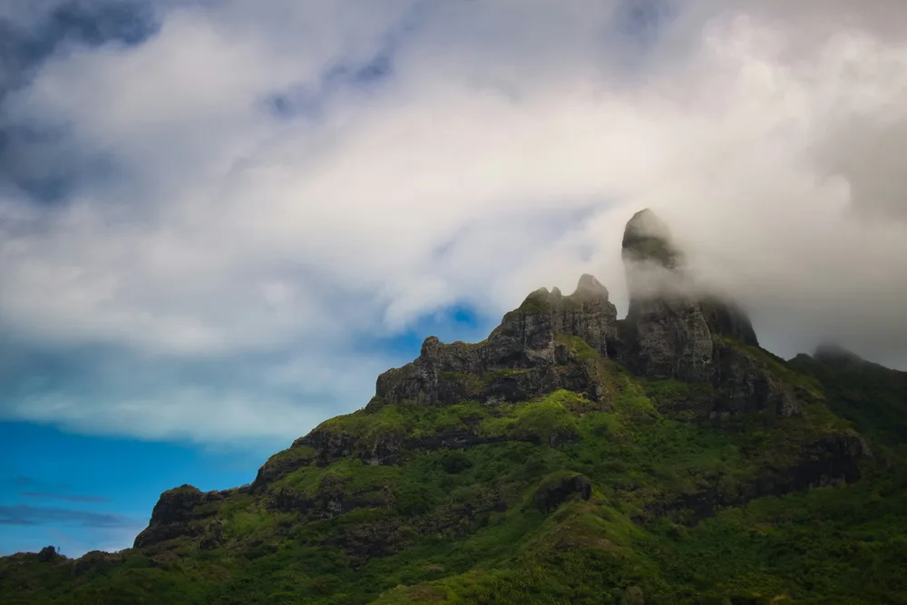 Mount Otemanu & the lagoon