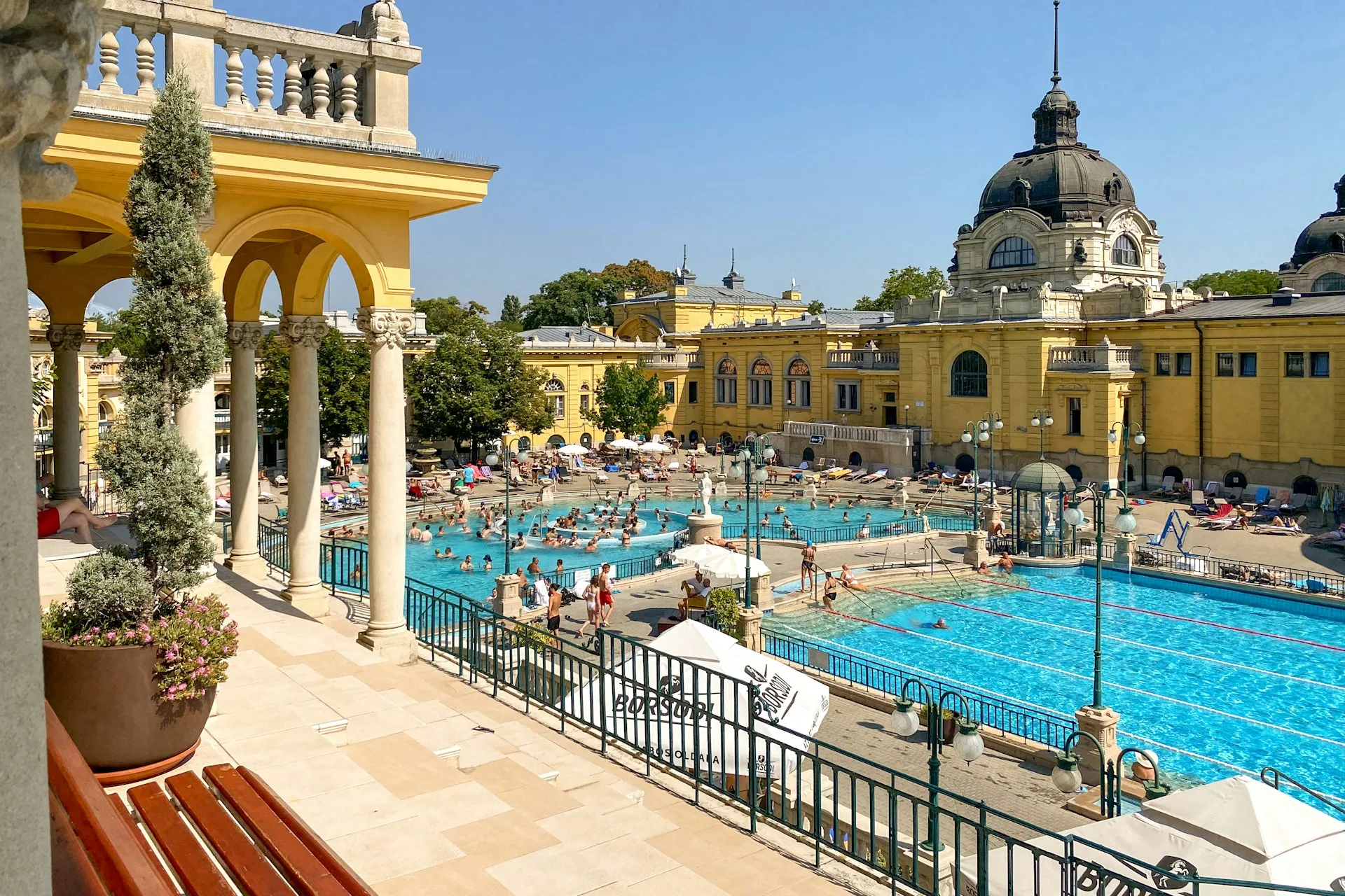 The Thermal Baths of Budapest