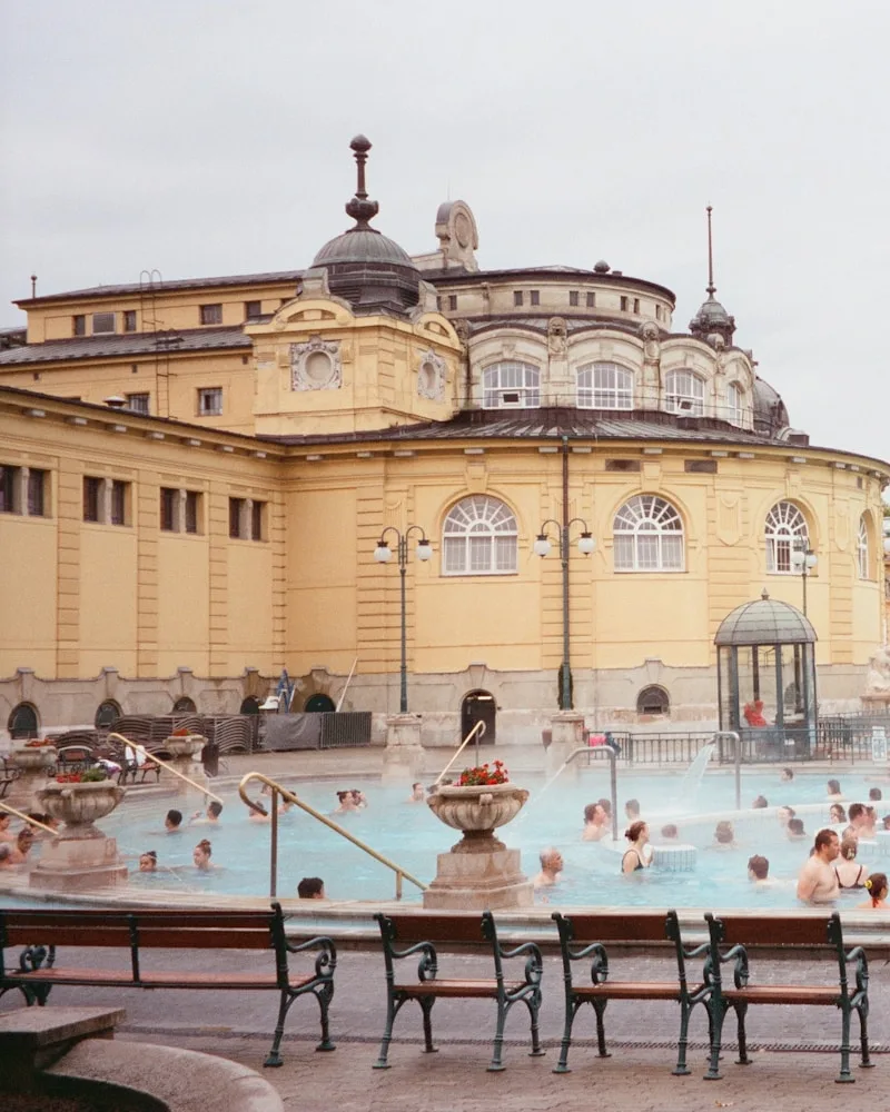 Soaking in the steam, Hungary