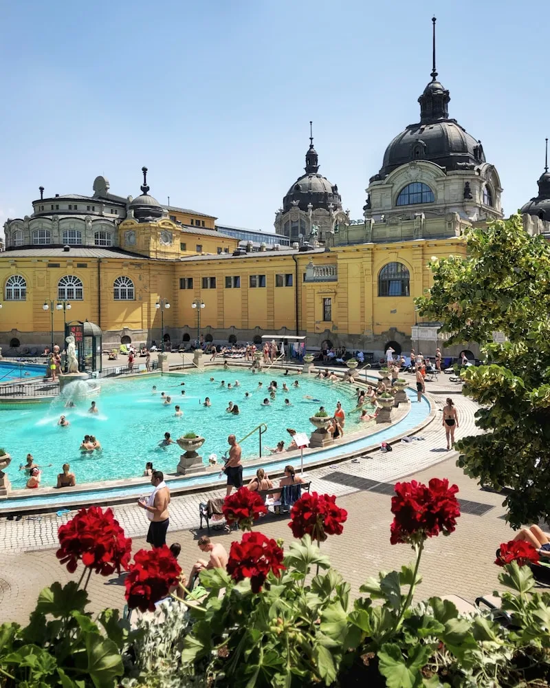 The Szechenyi Baths, Hungary