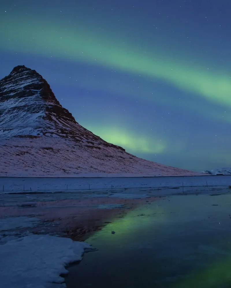 Aurora over Kirkjufell, Iceland
