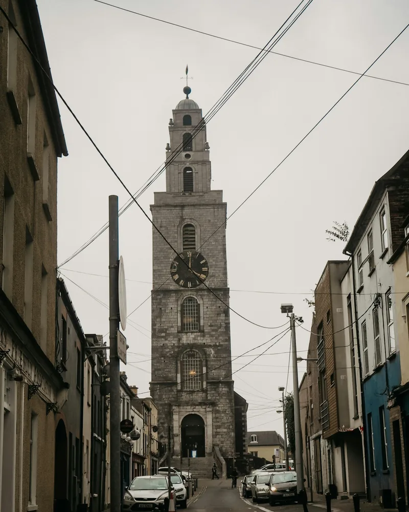 Cork city and the Shandon tower, Ireland