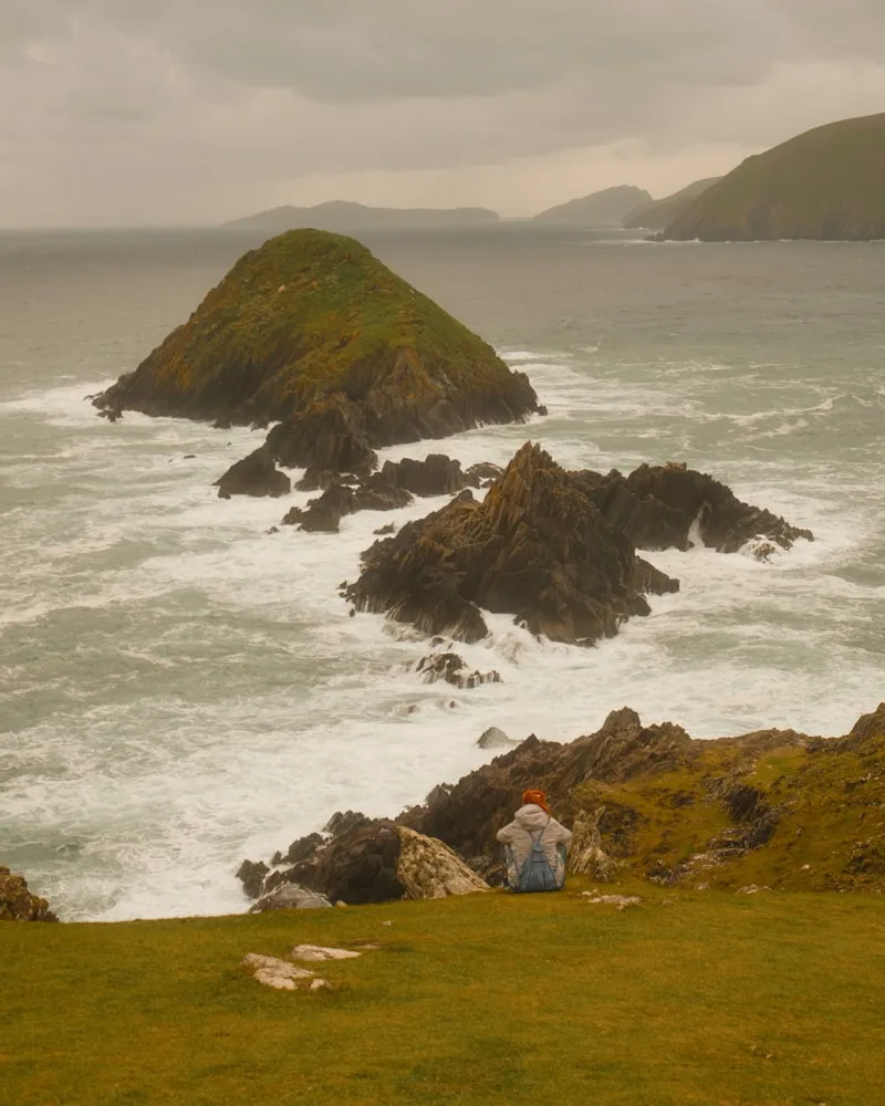 Skellig Michael and the wild coast, Ireland