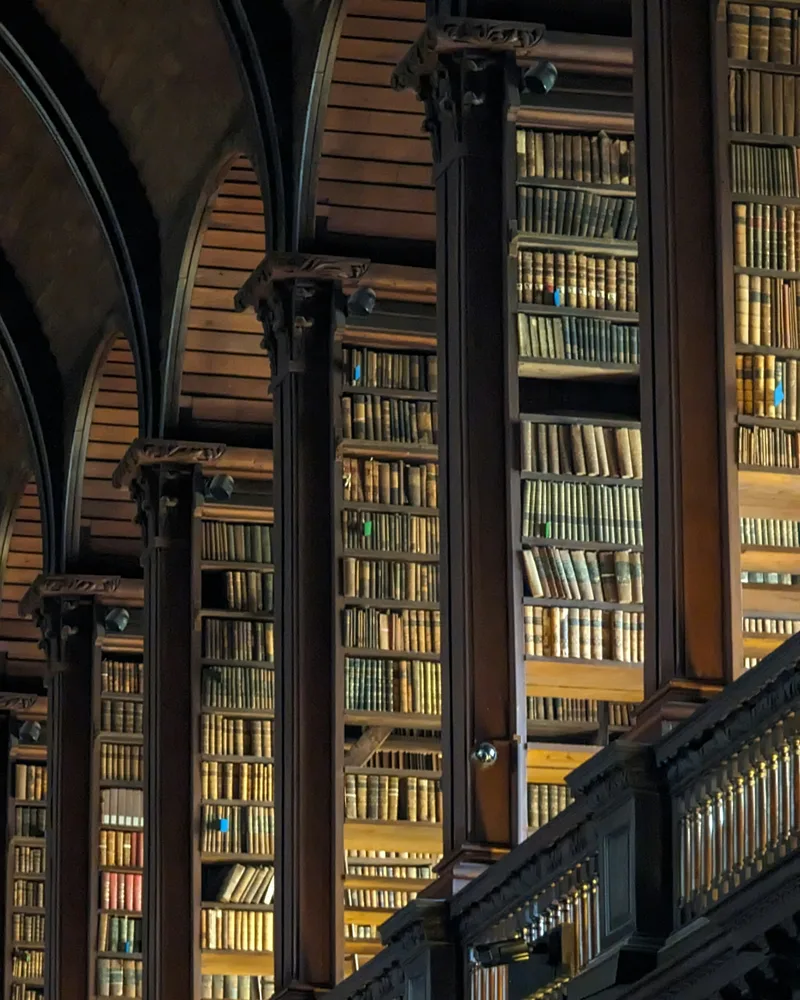 The Long Room of the Old Library, Ireland