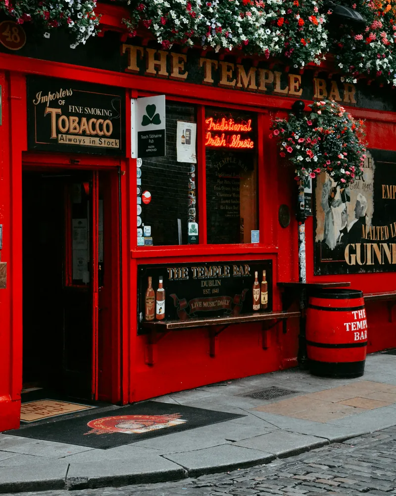 A traditional Dublin pub, Ireland