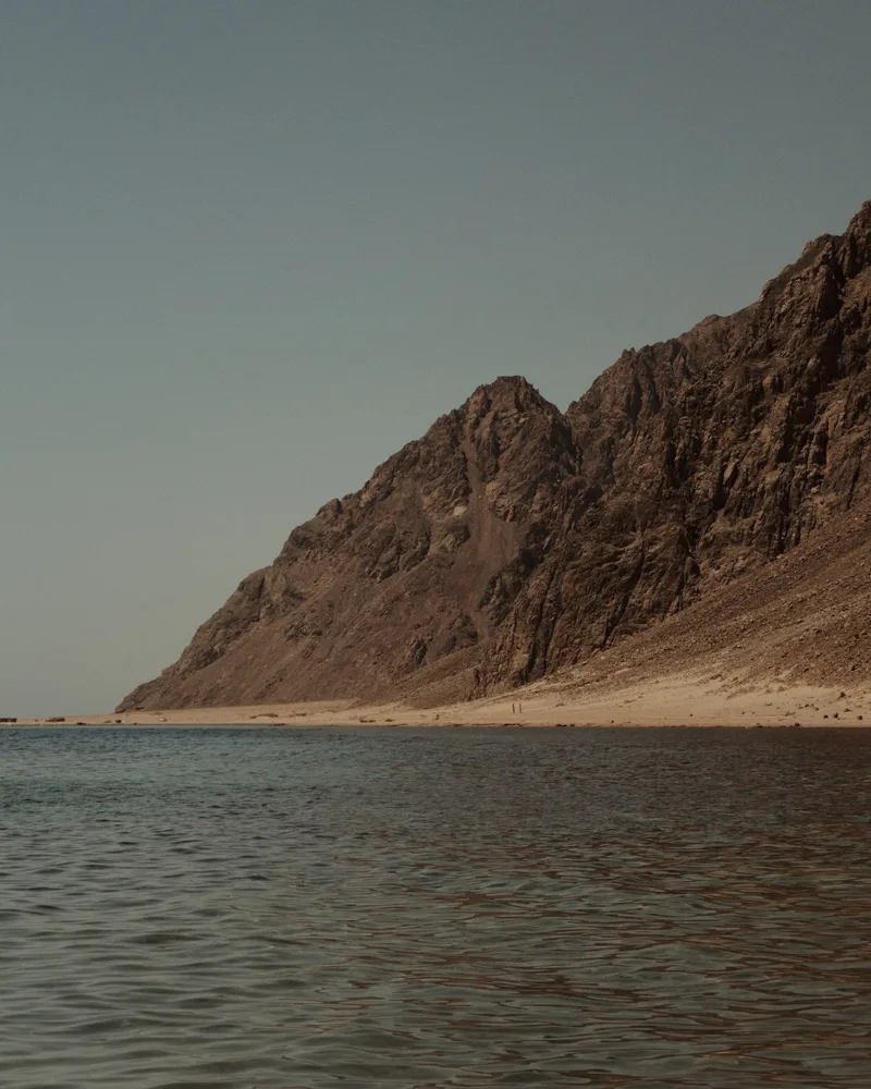 The Red Sea & desert mountains, Israel