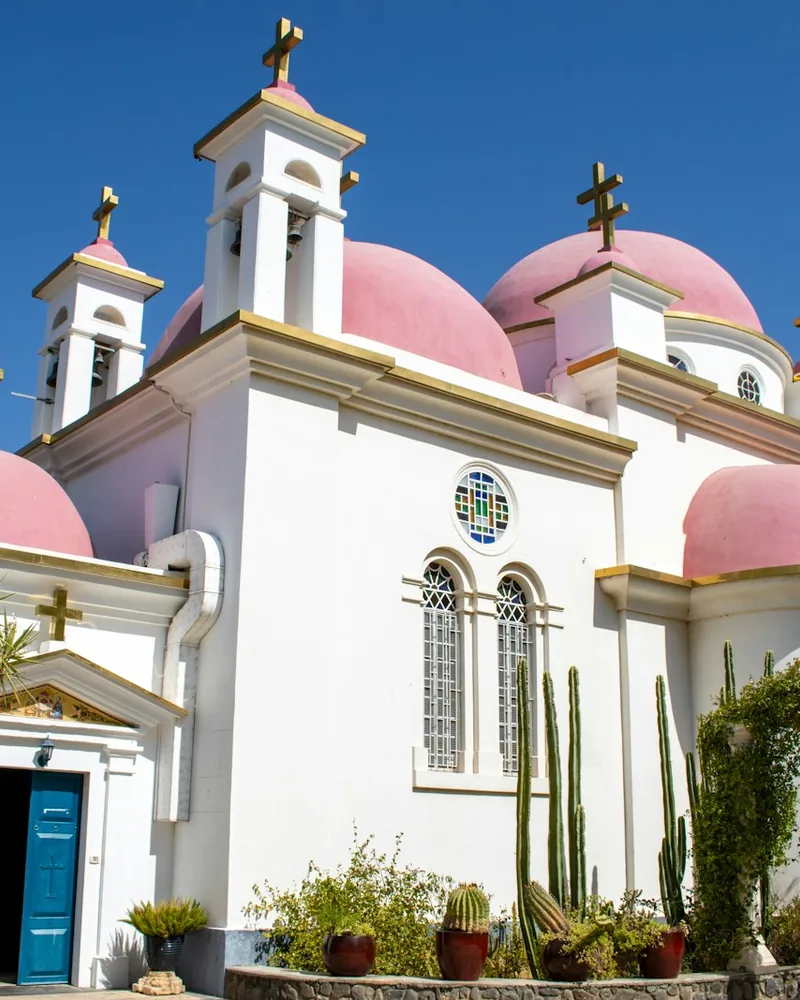 The church at Capernaum, Israel