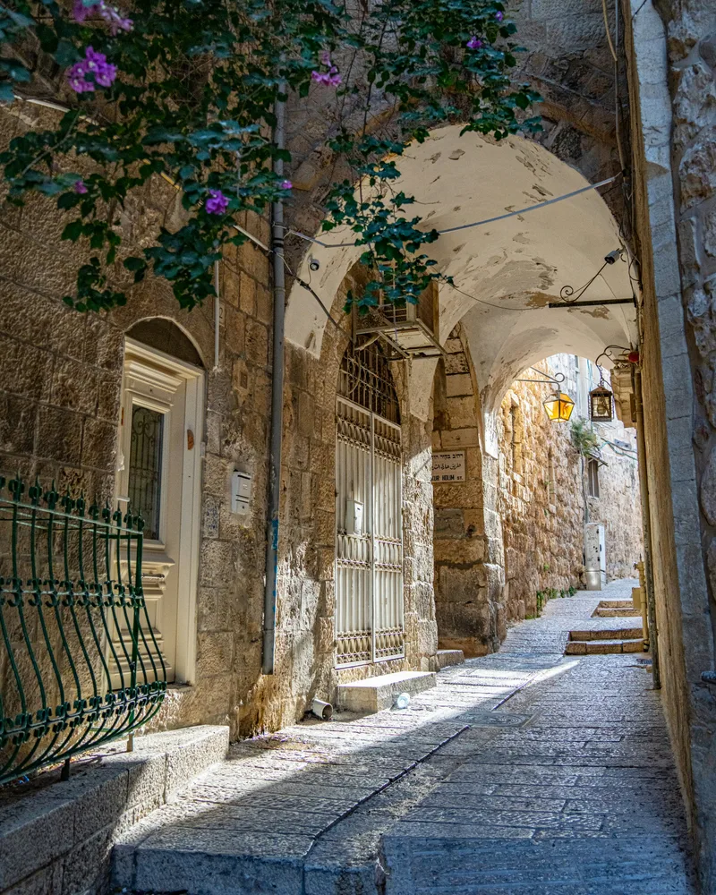 The Via Dolorosa & the market lanes, Israel