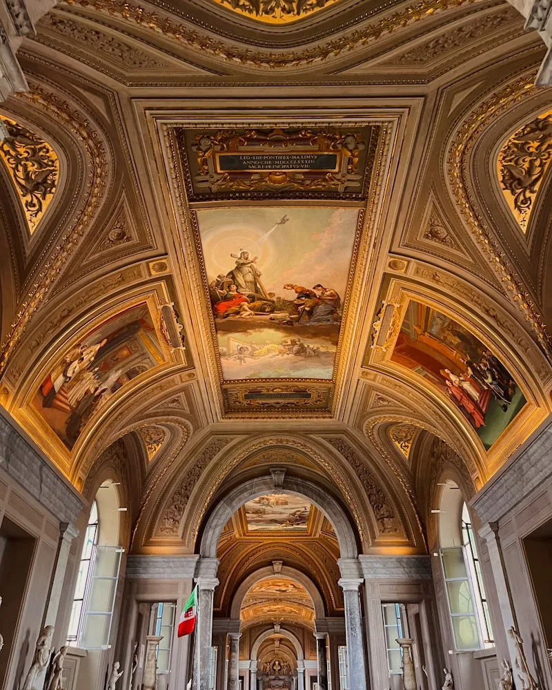The Vatican Museums galleries, Italy