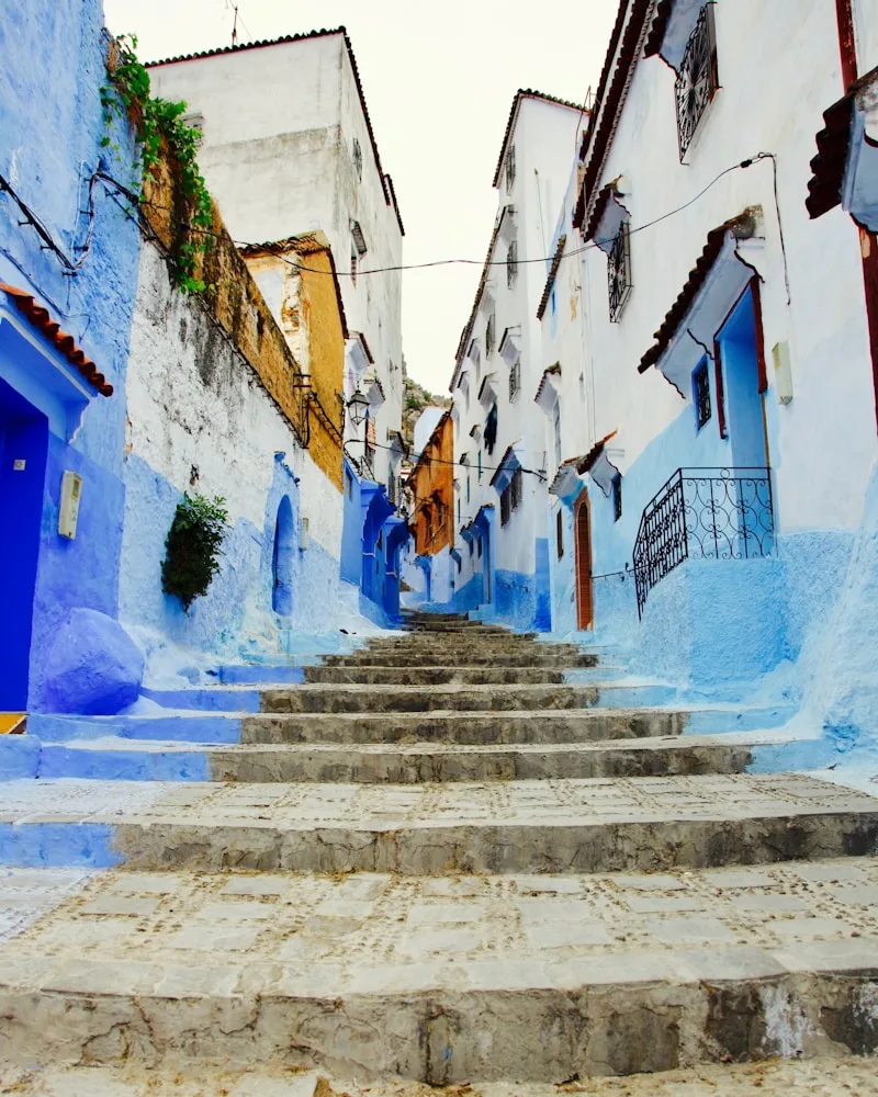 The blue medina, Morocco