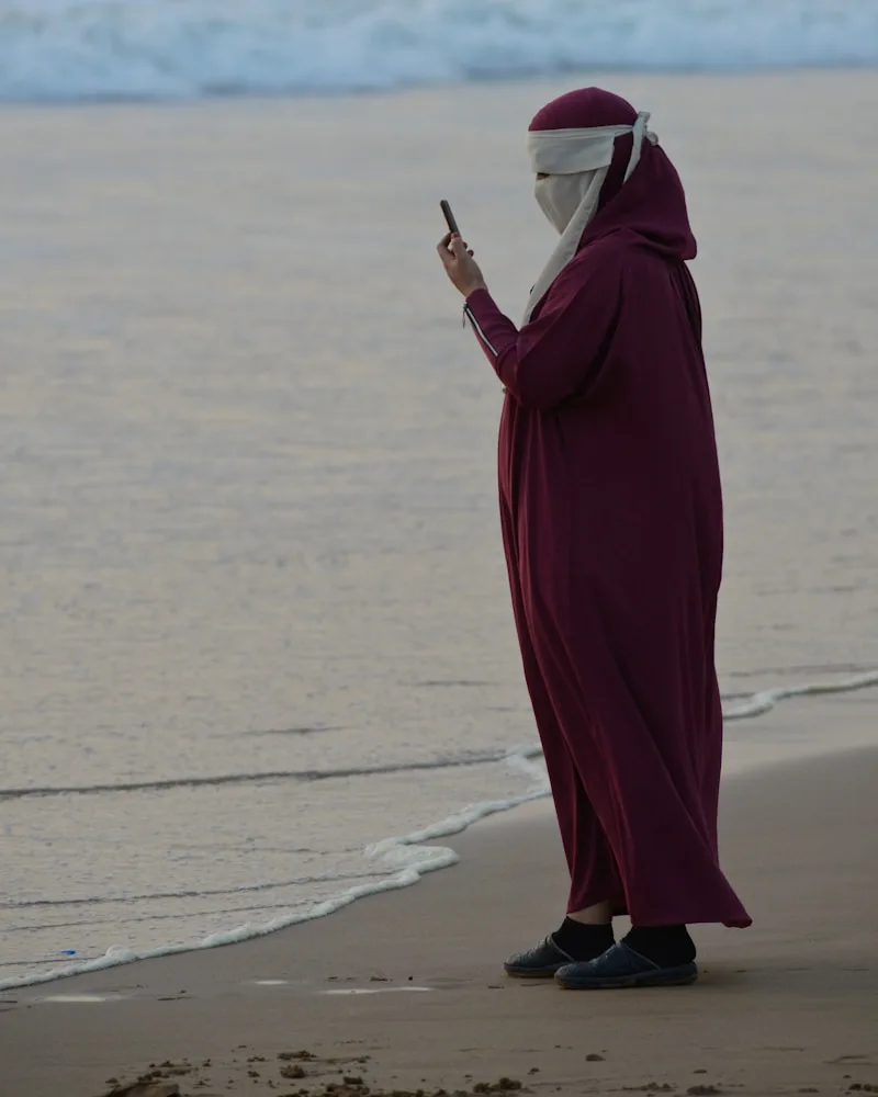 The beach, Morocco