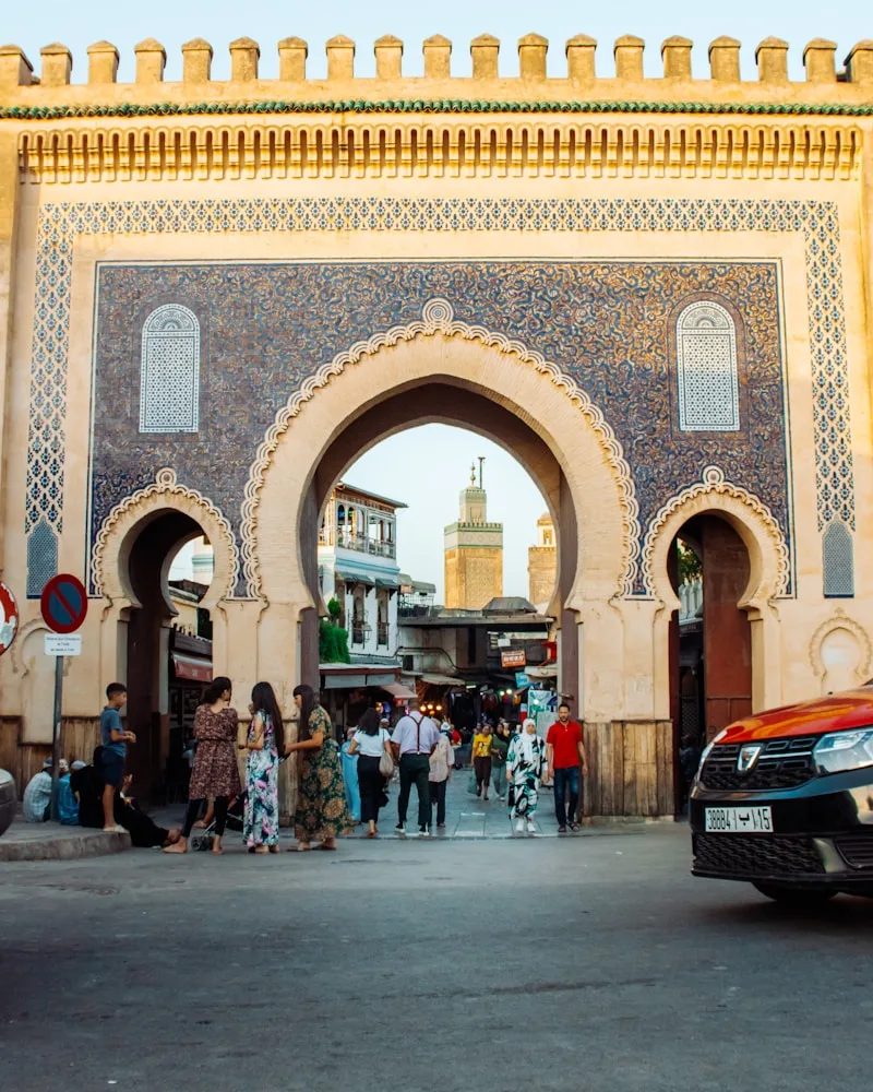 Bab Bou Jeloud, Morocco