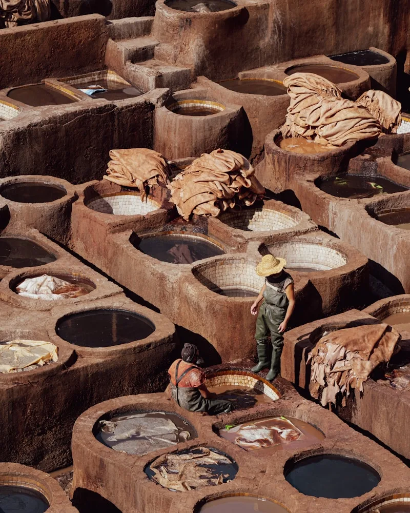 The Chouara tannery, Morocco