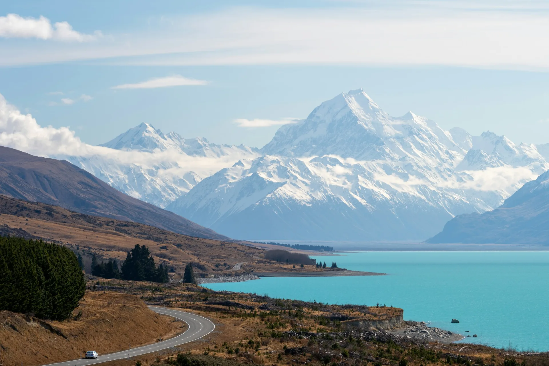 Aoraki/Mount Cook and the Southern Alps