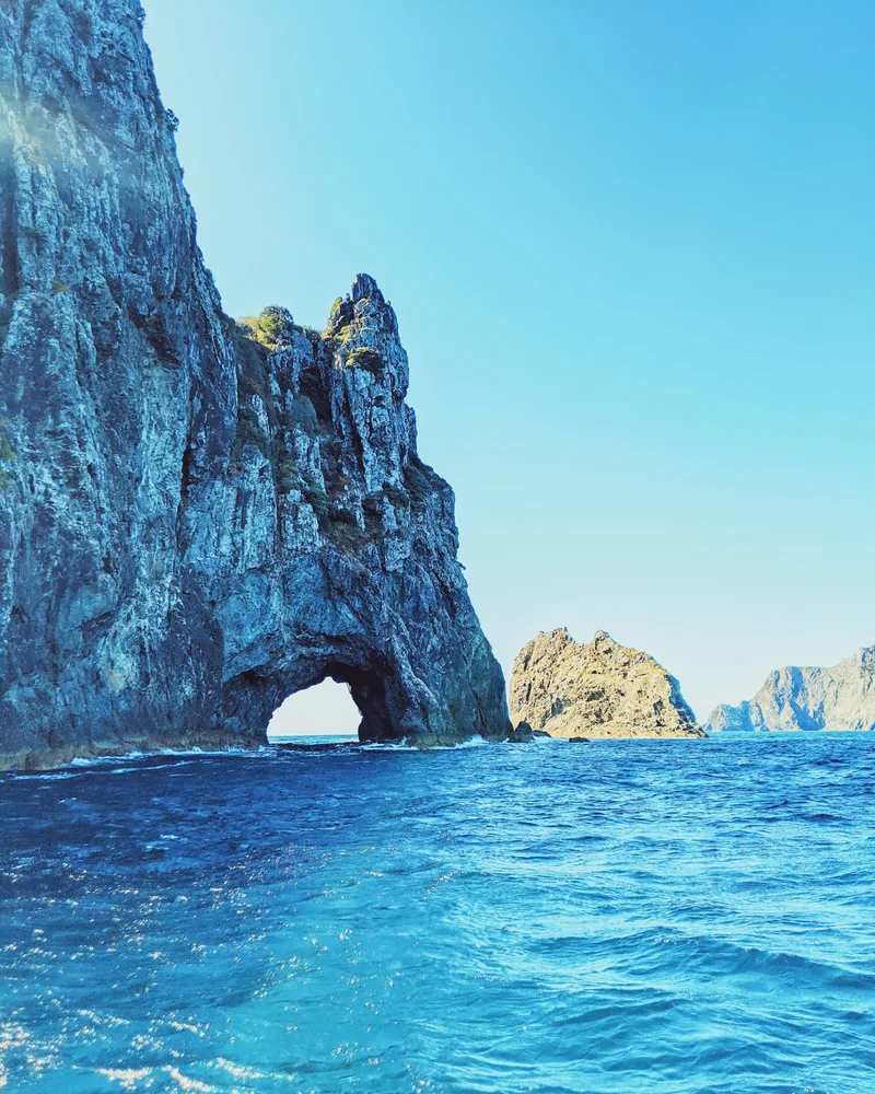 The Hole in the Rock, New Zealand
