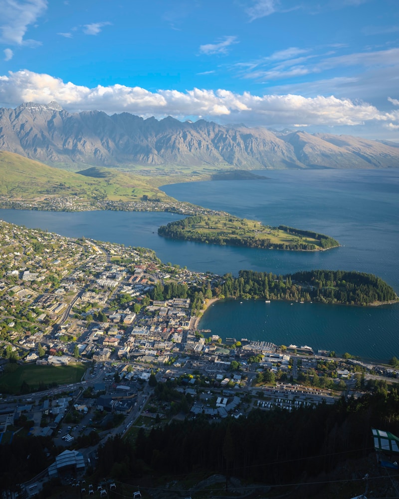 The view from the Skyline gondola, New Zealand