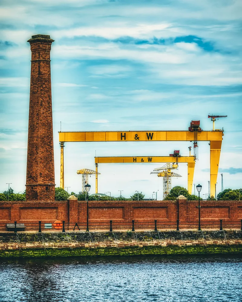 The Harland and Wolff cranes, Northern Ireland