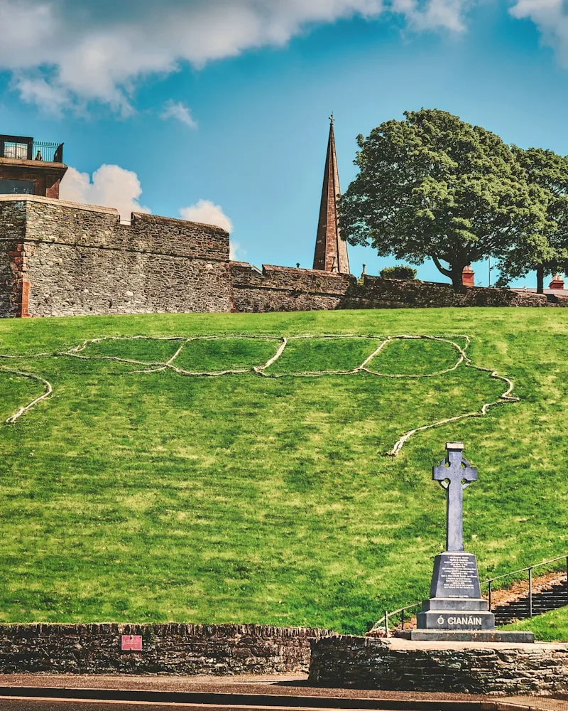 The Bogside murals, Northern Ireland