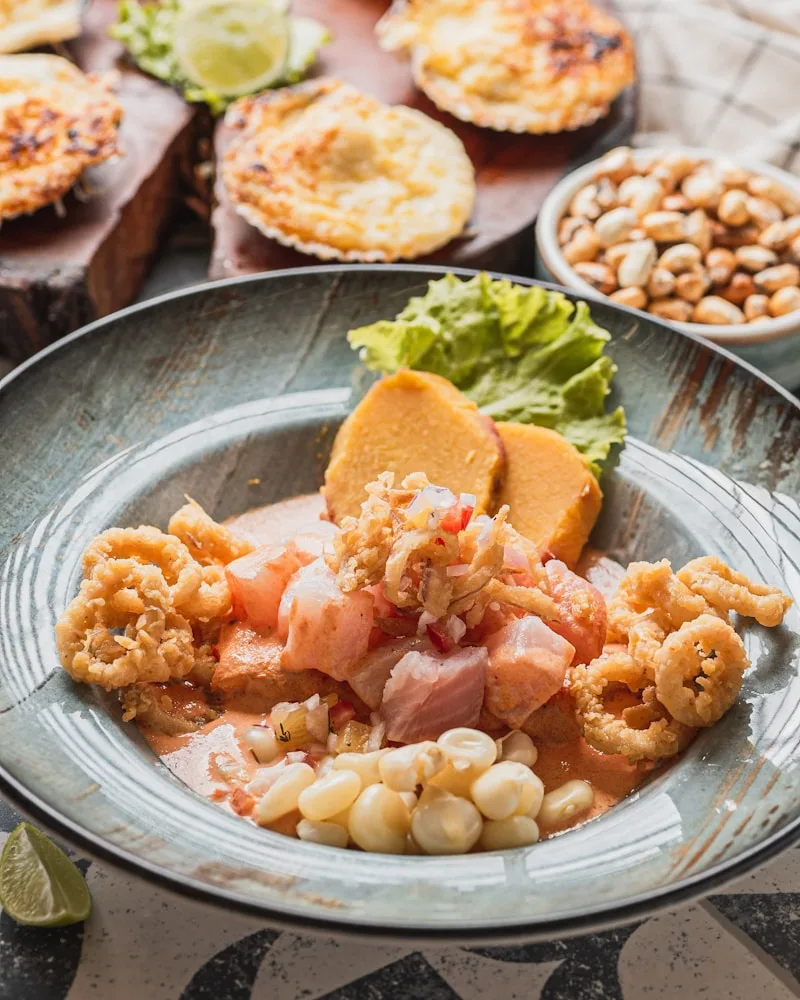 The food scene, Peru