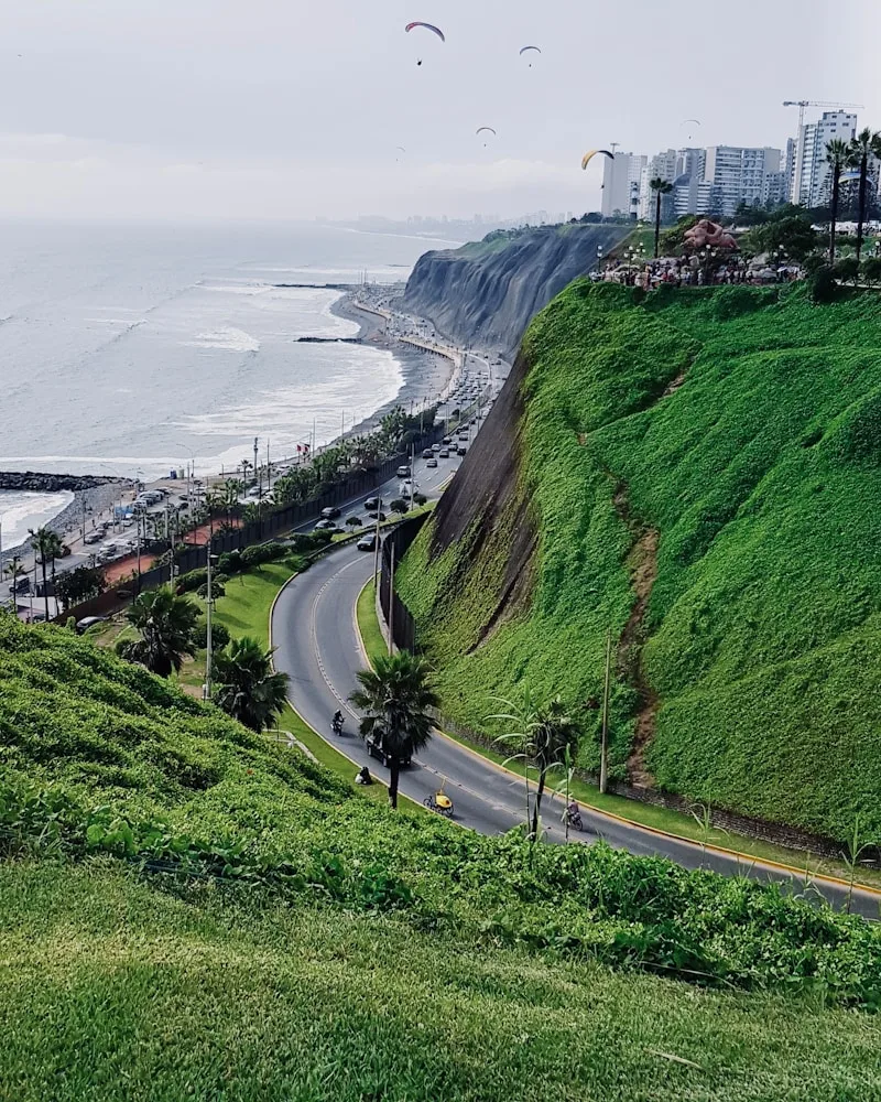 Lima's coast, Peru