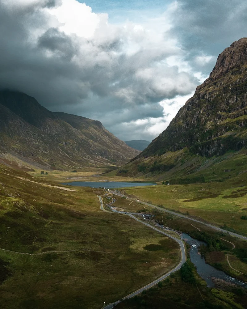 Highland coast roads, Scotland