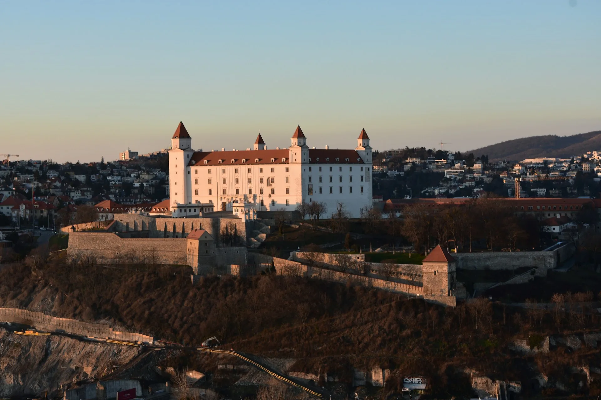Bratislava Castle and the Old Town