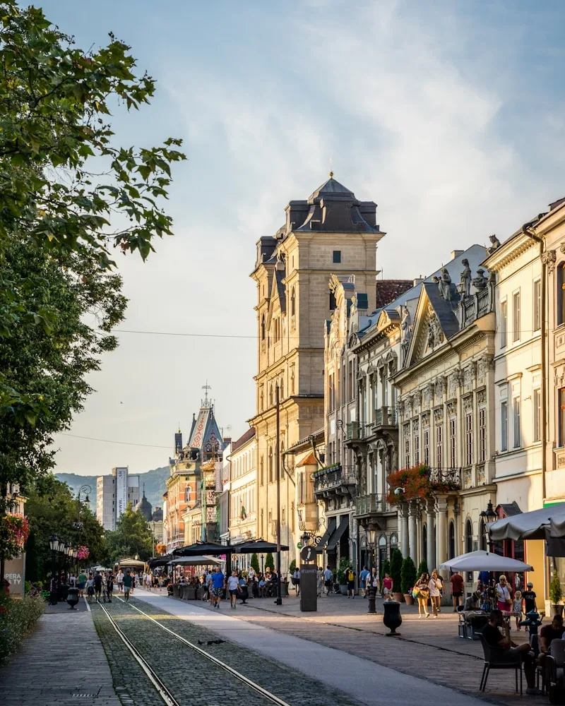 The medieval town of Levoca, Slovakia