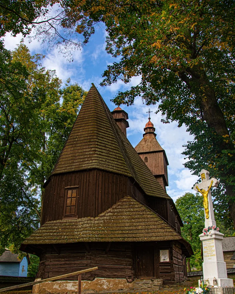 A Carpathian wooden church, Slovakia